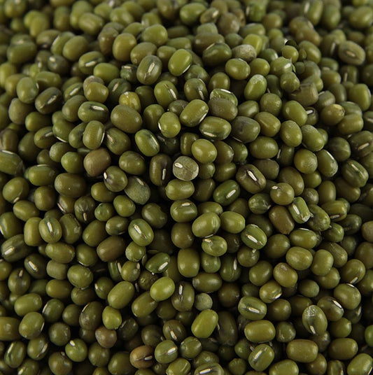 Bohnen, Mungbohnen, grün, getrocknet, 400 g