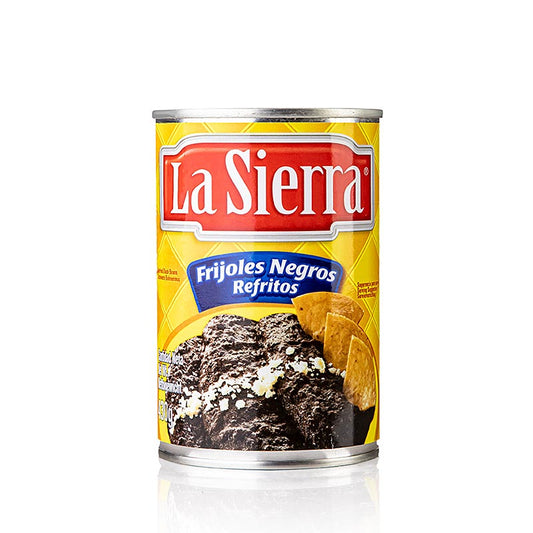 Refried Beans, schwarzes Bohnenmus/ Bohnenpaste, gewürzt, 430 g