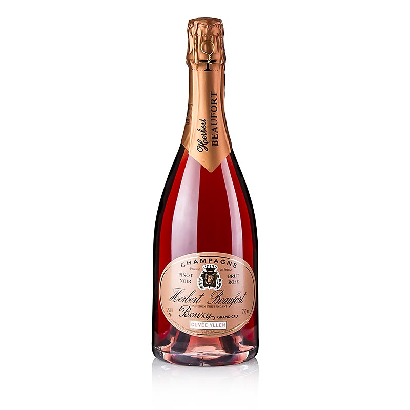 Champagner H.Beaufort "Rosé" Premier Cru, brut, 12 % vol., 750 ml