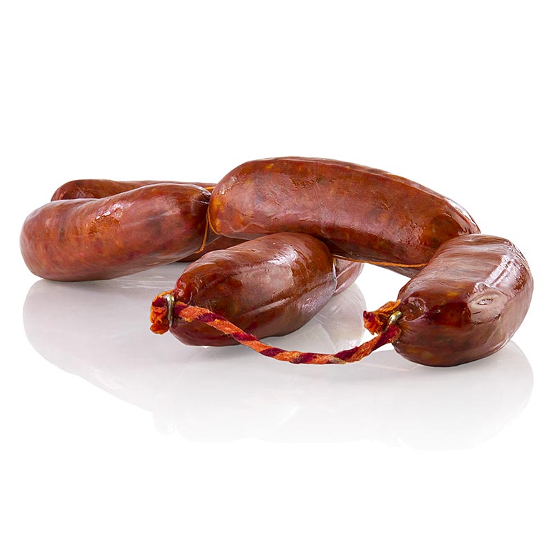 Chorizo Rosario Würstchen - de la Stra Julia, einfache Qualität, pikant, ca.300 g, 6 St