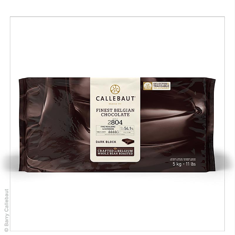 Callebaut - Origine Ecuador, Vollmilch Couverture, Callets, 39% Kakao, 25,5% Milch, 2,5 kg