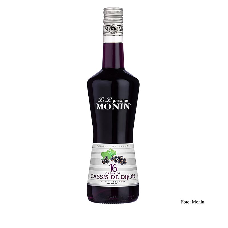 Cassis-Cremelikör, Cassis de Dijon, Monin, 20% vol., 700 ml