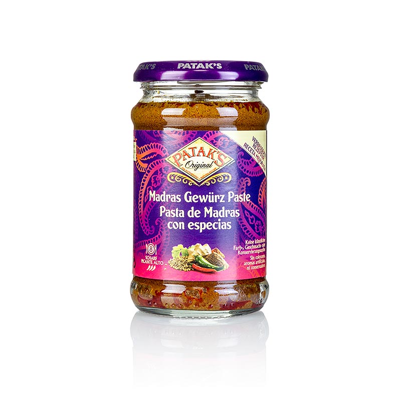 Curry Paste "Madras", scharf, Patak´s, 283 g