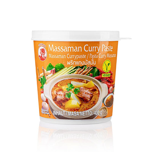 Curry Paste "Massaman" (Thai-Curry), Cock Brand, 400 g