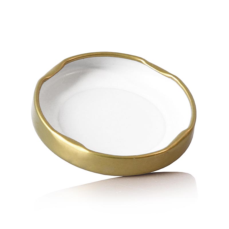 Deckel, gold, für Sechseckglas, 63 mm, 287 ml, 1 St