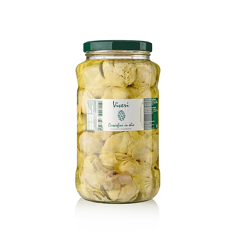 Viveri - Eingelegte Artischockenherzen, in Sonnenblumenöl, 2,9 kg