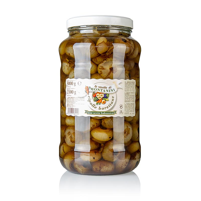Zwiebeln in Aceto Balsamico - Cipolline Borettane, Montanini, 3 kg