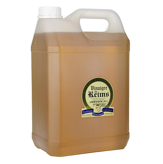 Vinaigre de Reims, Essig aus den Champagne-Ardennen, 7% Säure, Soripa, 5 l