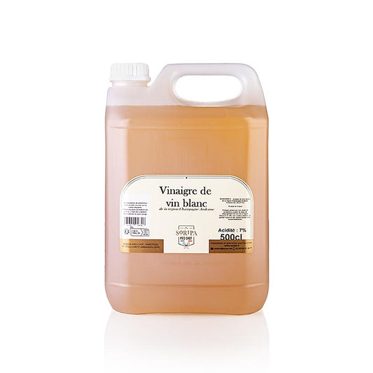 Vinaigre de Reims, Essig aus den Champagne-Ardennen, 7% Säure, Soripa, 5 L