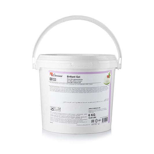 Brillant-Gel, klar, transparente Gelierung, kalt verwendbar, 6 kg