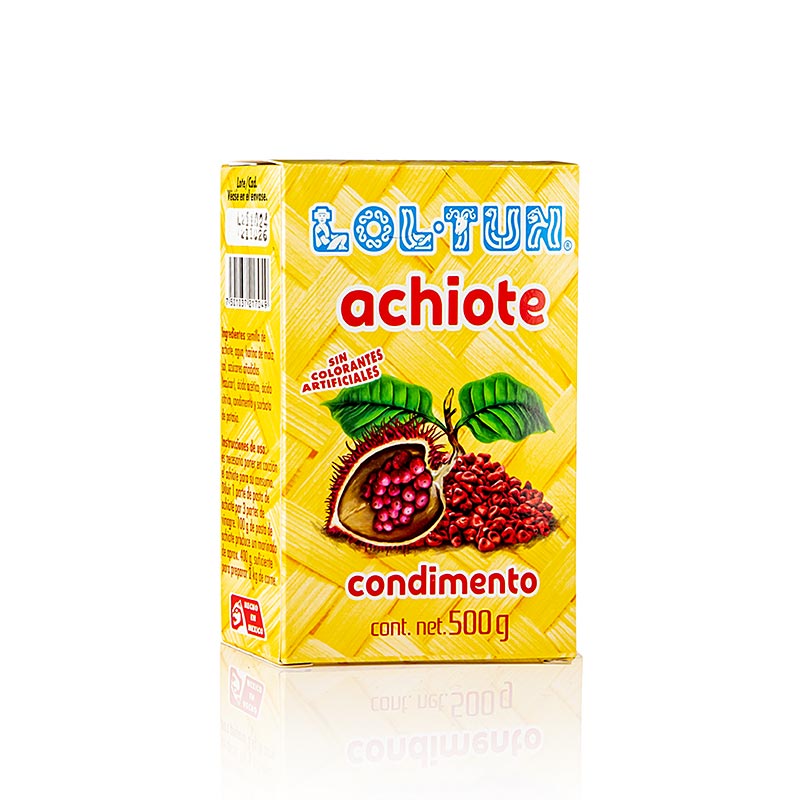 MEX-AL - Annatto Achiotegewürz/-paste aus Orleanssamen, 500 g
