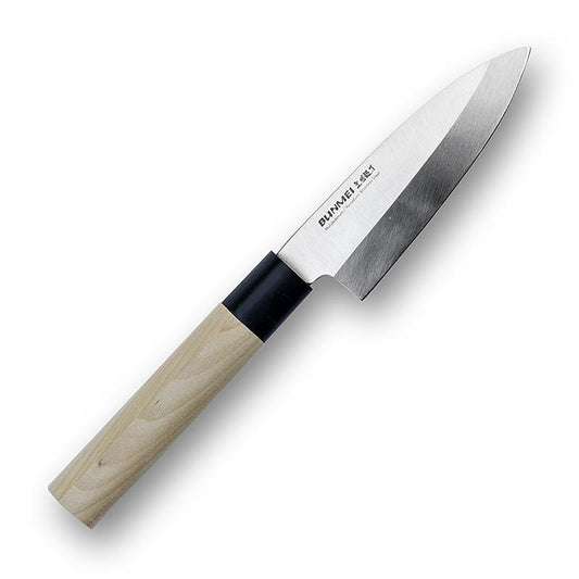 Global Bunmei 1801-105 Deba Messer, Honoki Holzgriff, 10,5 cm, 1 St