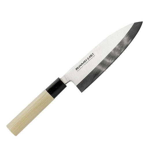 Global Bunmei 1801-165 Deba Messer, Honoki Holzgriff, 16,5 cm, 1 St