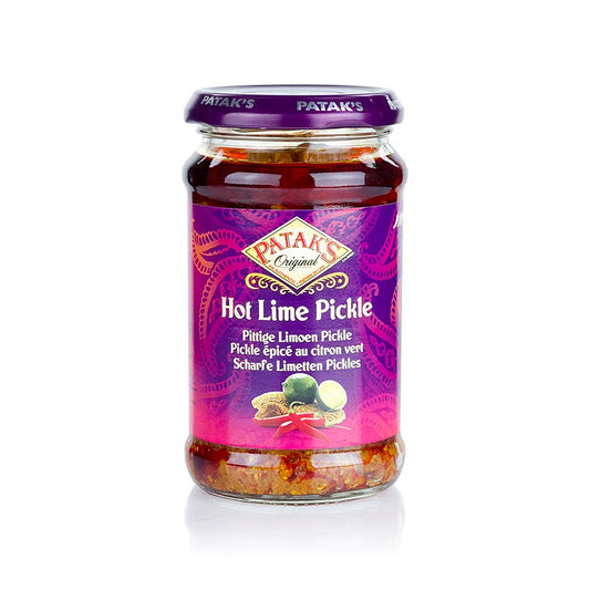 Hot Lime Pickle, scharfes Limetten Pickle, Patak´s, 283 g