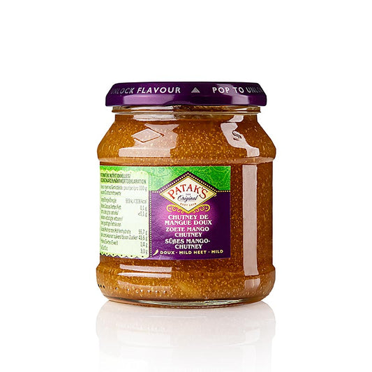 Mango Chutney Sweet, mild, Patak´s, 340 g