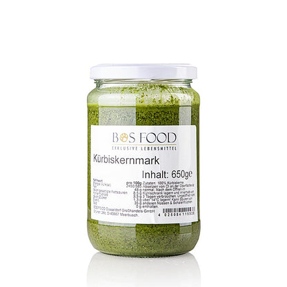 CHEF FOOD Kürbiskern-Mark, 100% Mark ohne Zusatzstoffe, 650 g