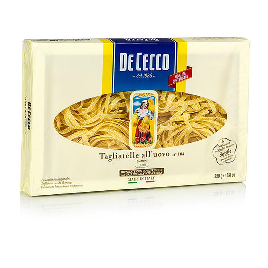 De Cecco Tagliatelle mit Ei, No.104, 250 g