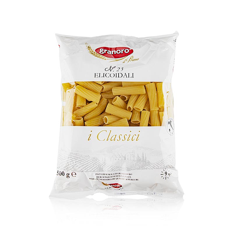 Granoro Rigatoni/ Elicoidali, kurze Röhren, No.23, 12 kg, 24 x 500 g