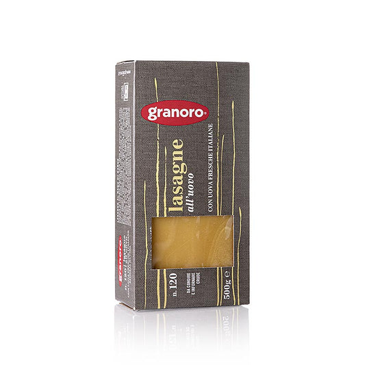 Granoro Lasagne mit Ei, 82 x 60 x 1 mm, No.120, 500 g