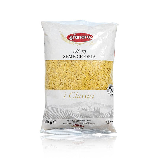 Granoro Seme Cicoria, Reiskornform, No.70, 500 g