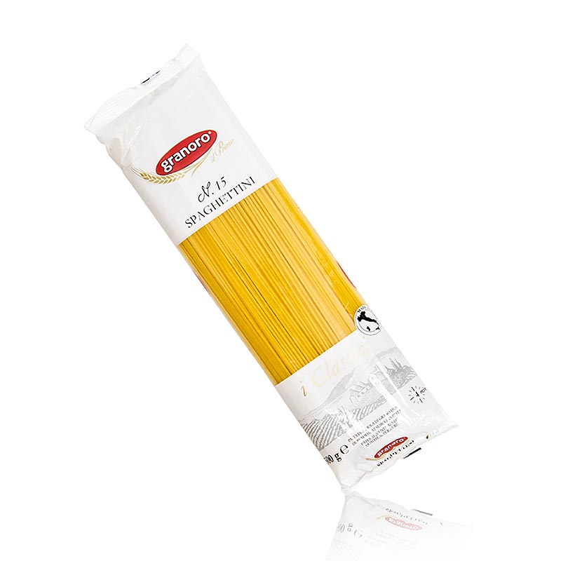 Granoro Spaghettini, dünne Spaghetti, 1,2mm, No.15, 500 g