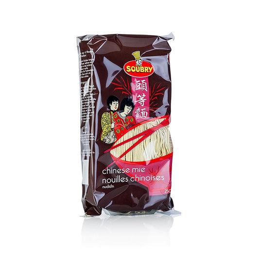 Mie-Nudeln, ohne Ei, von Soubry, 3 kg, 12 x 250 g