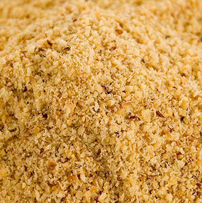 Haselnussgrieß, dunkel, geröstet, grob, 1 kg