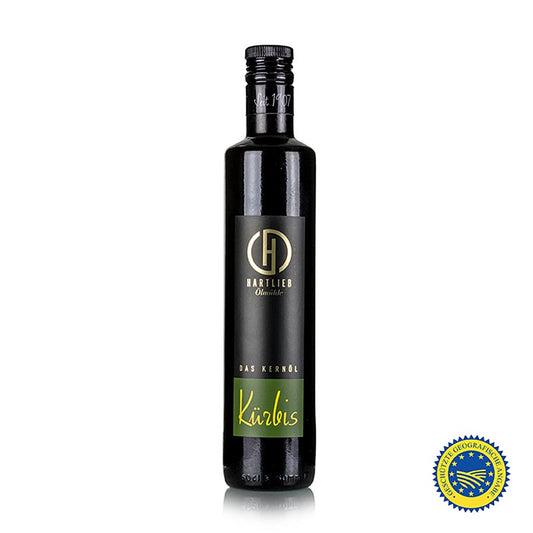 Kürbiskernöl aus der Steiermark g.g.A., 100 % rein, Hartlieb, 500 ml