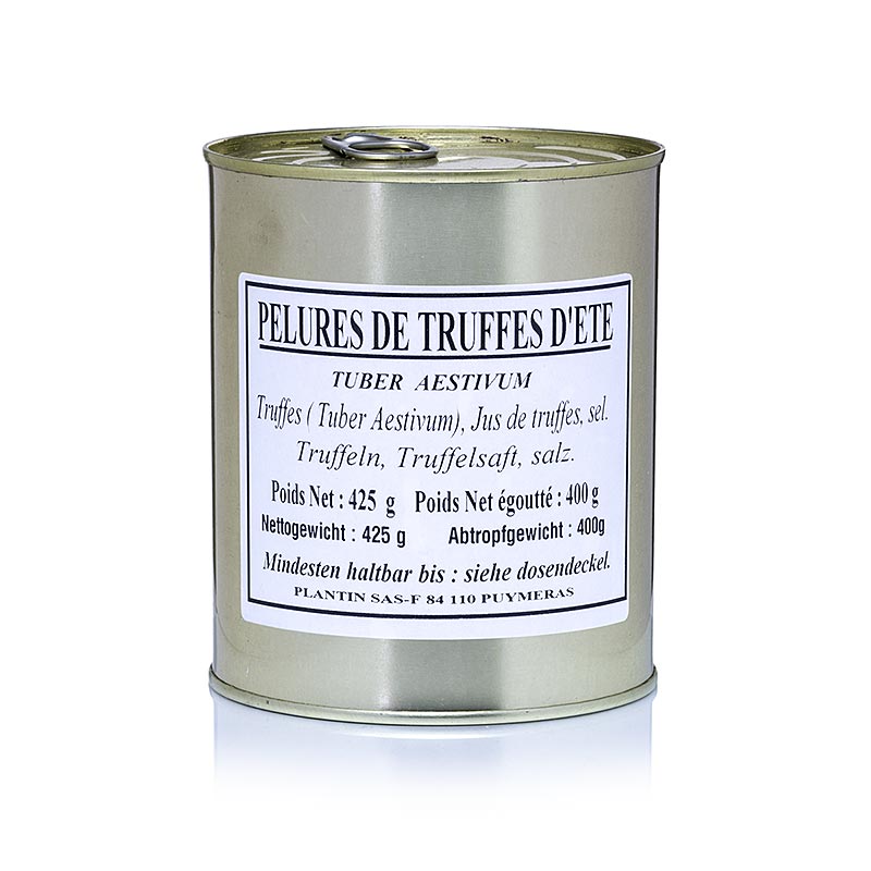 Sommertrüffel Pelures, Trüffelschalen/-scheiben, Plantin, 425 g