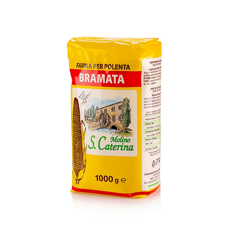 Polenta - Bramata, Maisgriess, mittelfein, 1 kg