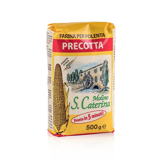 Polenta - Quick-Polenta Precotta, Maisgriess, vorgekocht, 500 g
