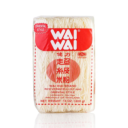 Reis-Vermicelli, fein (Glasnudeln), 400 g