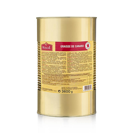 Entenschmalz, leicht gesalzen, Rougié, 3,6 kg