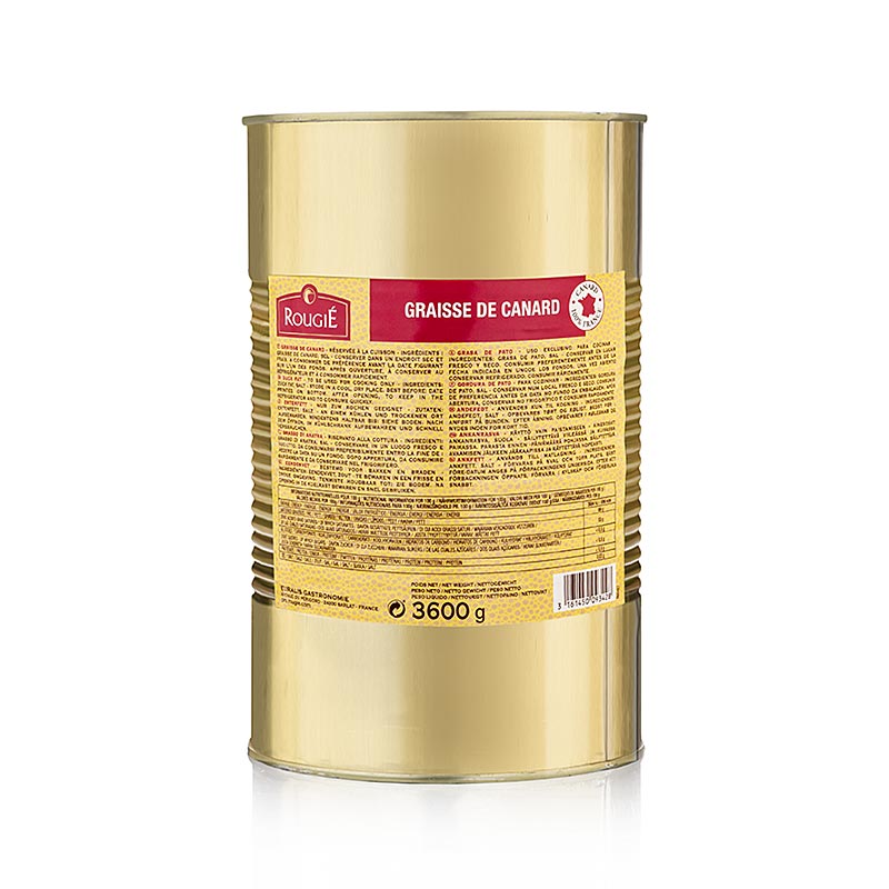 Rougie - Entenschmalz, leicht gesalzen, 3,6 kg