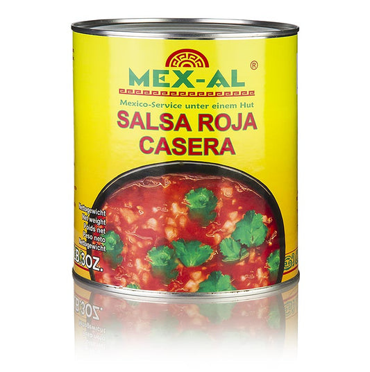 MEX-AL - Salsa Cassera, rot, sehr gut zu Tortilla Chips, 2,8 kg