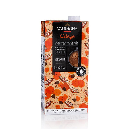 Valrhona Trinkschokolade "Celaya", trinkfertig, 1 L
