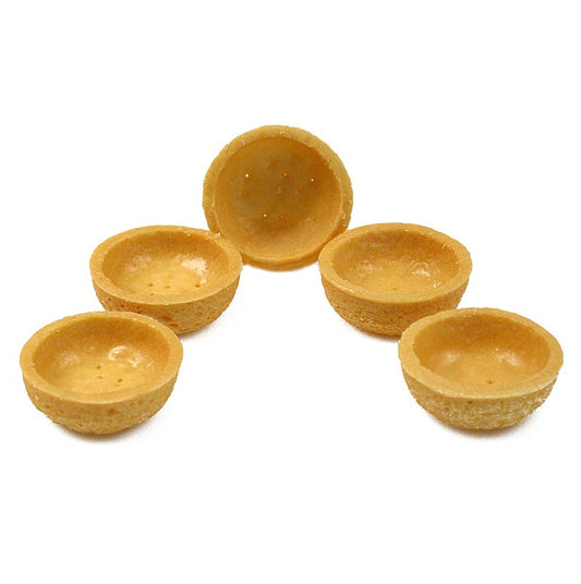 Mini Dessert-Tartelettes, rund, ø 3,8 cm, H 1,8 cm, Mürbeteig, 1,19 kg, 270 St