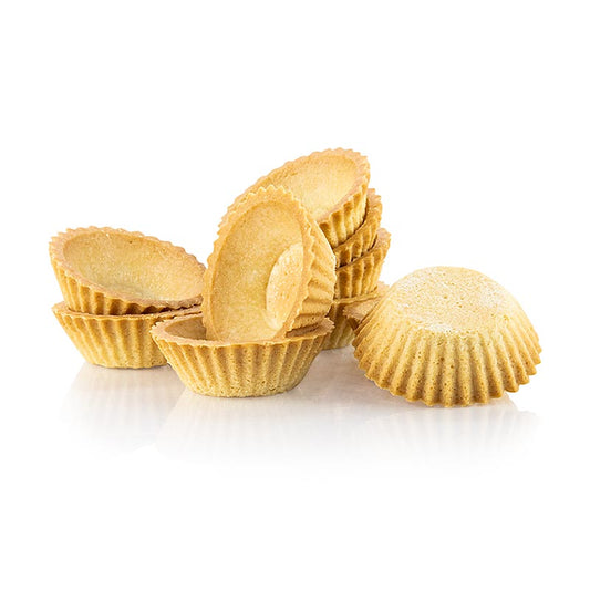 Dessert-Tartelettes, rund, ø 6 cm, H 2 cm, Mürbeteig, 3 kg, 210 St