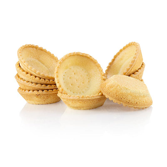 Dessert-Tartelettes, rund, ø 7 cm, H 2 cm, Mürbeteig, 2,21 kg, 140 St