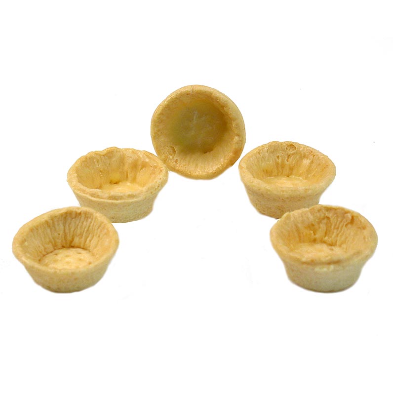 Snack-Tartelettes, rund, ø 4,2 cm, hell, salzig, 970 g, 160 St