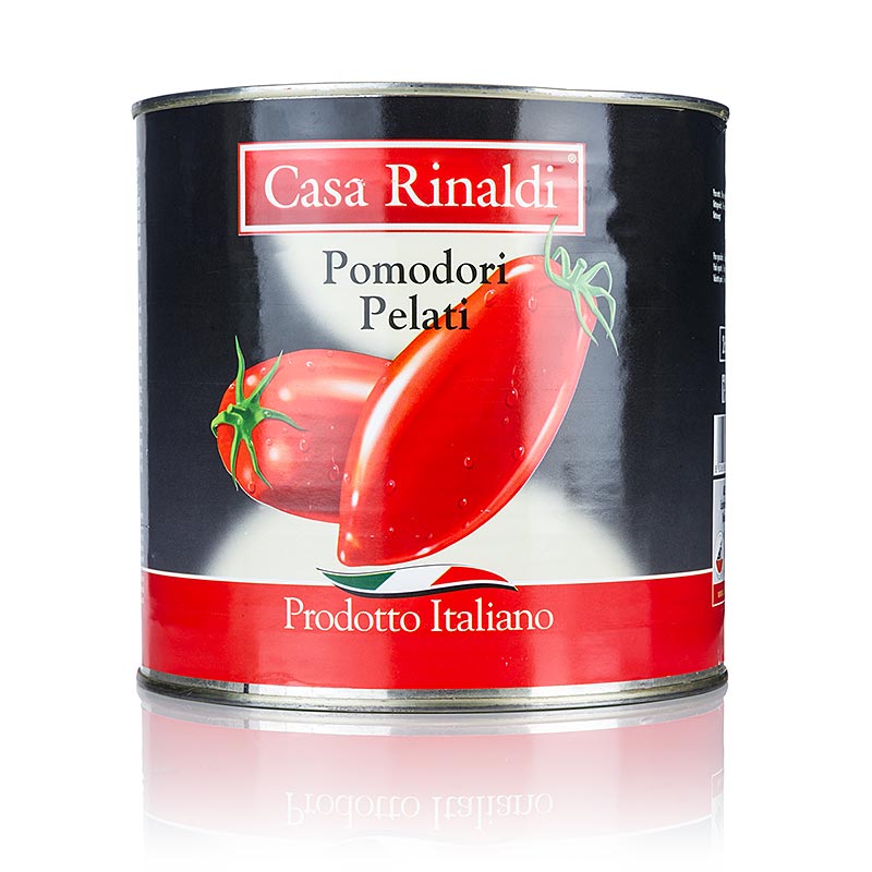 Geschälte Tomaten, ganz, 2,55 kg