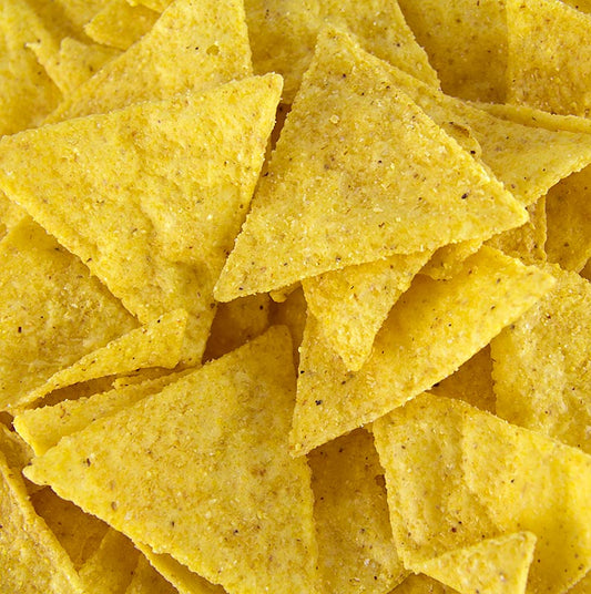 Tortilla Chips natural - gesalzen - Nachochips, El Mariachi, 5,4 kg, 12 x 450 g