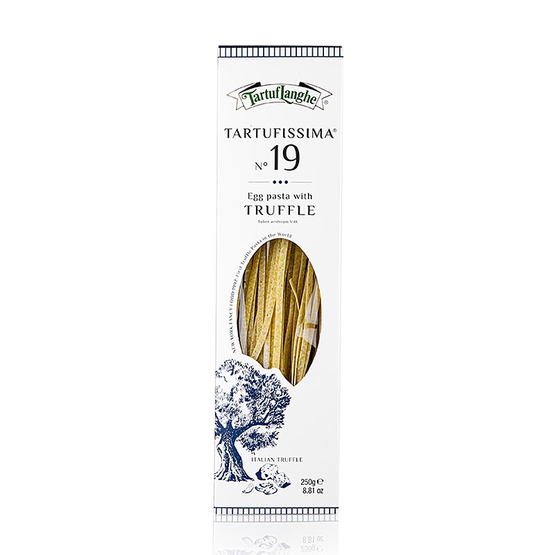 Tartuflanghe Trüffel-Nudeln, Tagliatelle, mit 7% Sommertrüffel, No.19 250 g