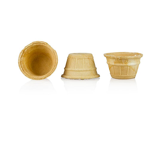 Portions-Waffelbecher, ø 27/40x27 mm, 22 ml, 2,9 kg, 1.380 St
