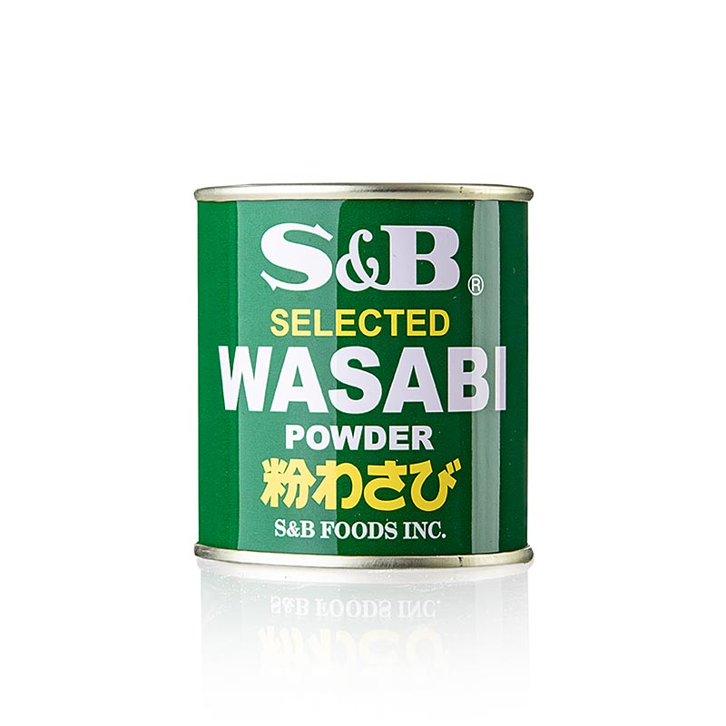 Wasabi - Grünes Meerrettich-Pulver, mit echtem Wasabi, 30 g