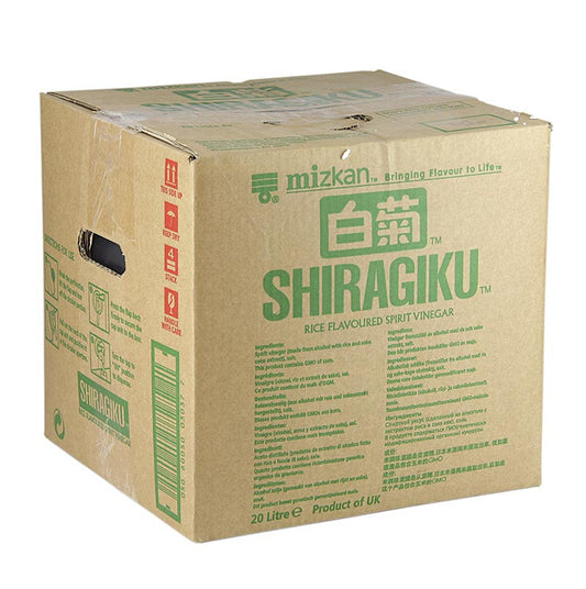 Sushi Reiswein-Essig, Shiragiku, mit Salz, Mizkan, 20 l