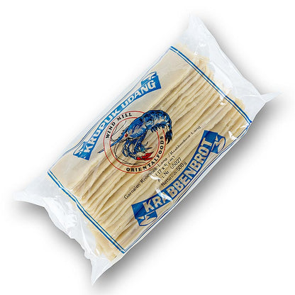Kroepoek mit Garnelen, ungebacken, gross, Indonesien, 500 g