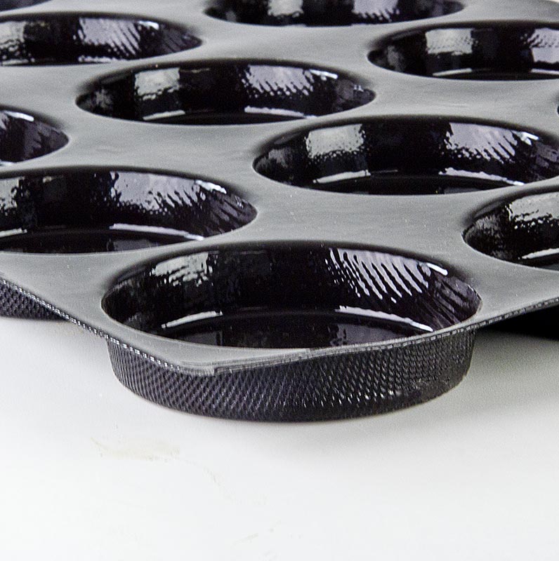 Flexipan Matte 60x40cm, 15 Florentinerformen, rund, ø 10,2cm, 20mm tief, No.0112, 1 St