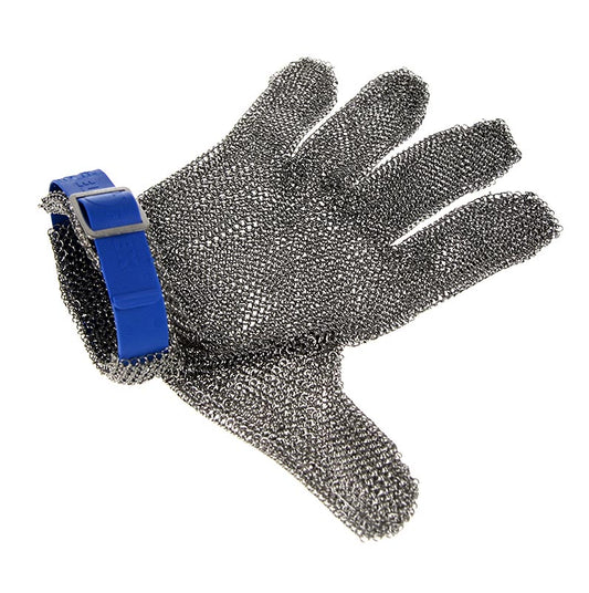 Austernhandschuh Euroflex - Kettenhandschuh, Grösse L (3), blau, 1 St