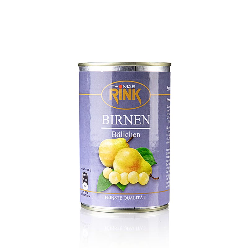 Jens Thiele - Birnen-Bällchen, leicht gezuckert, 425 g